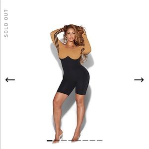 *SOLD* on other site IVY PARK L/S corset play suit